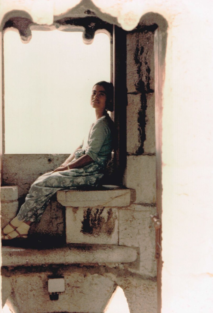 Stepha in a Windowsill